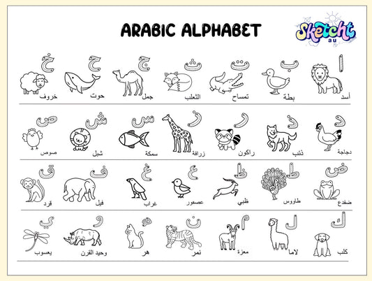 Arabic Alphabet (markers incl.)